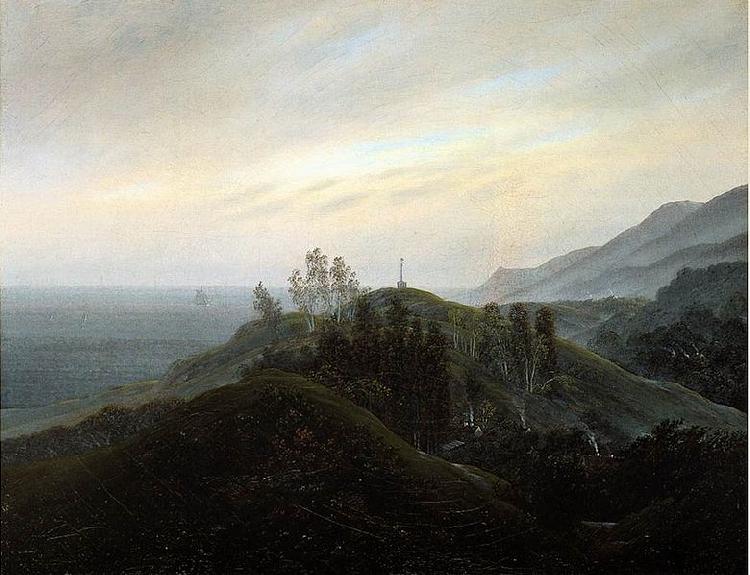 Caspar David Friedrich View of the Baltic by Friedrich France oil painting art